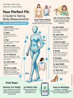 Light blue mannequin with measurements for elegant veiled Muslim wedding dress fitting